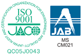 ISO9001:2015認証マーク